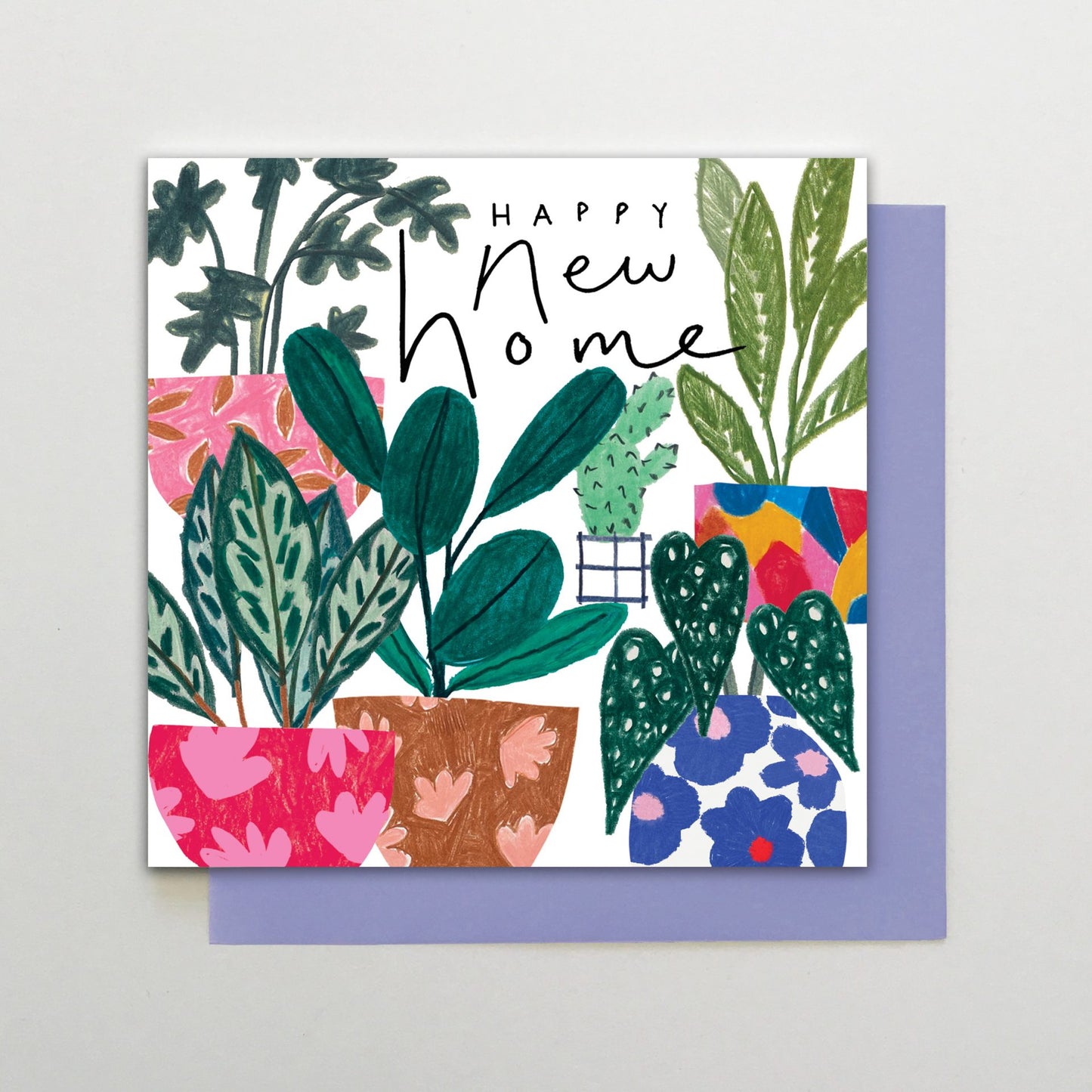 HA024-Stop The Clock-New Home Plants-Card-Happy Days