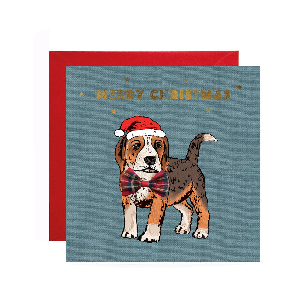 TW030-Apple & Clover-Merry Christmas-Xmas Card-Twinkle Collection