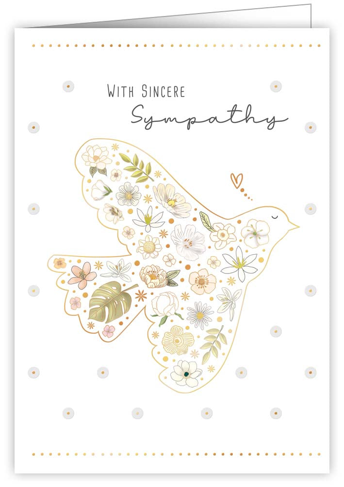 1071-Quire-Dove-Card-Ivory Whi