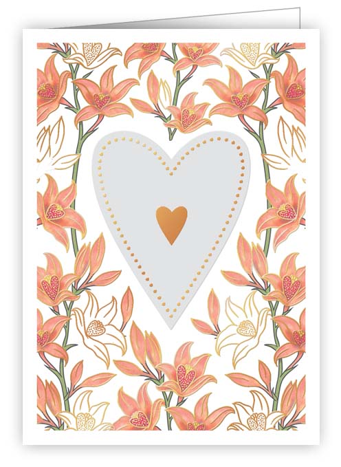 6933-Quire-Heart And Flowers-Gift Tags-Minicard Classic