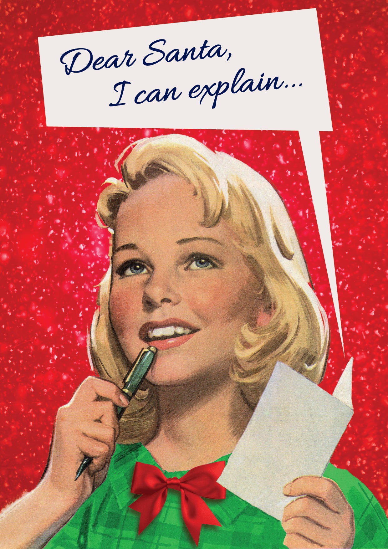 XKMK2004-Kiss Me Kwik-Xkmk 2004 Explain-Xmas Card-