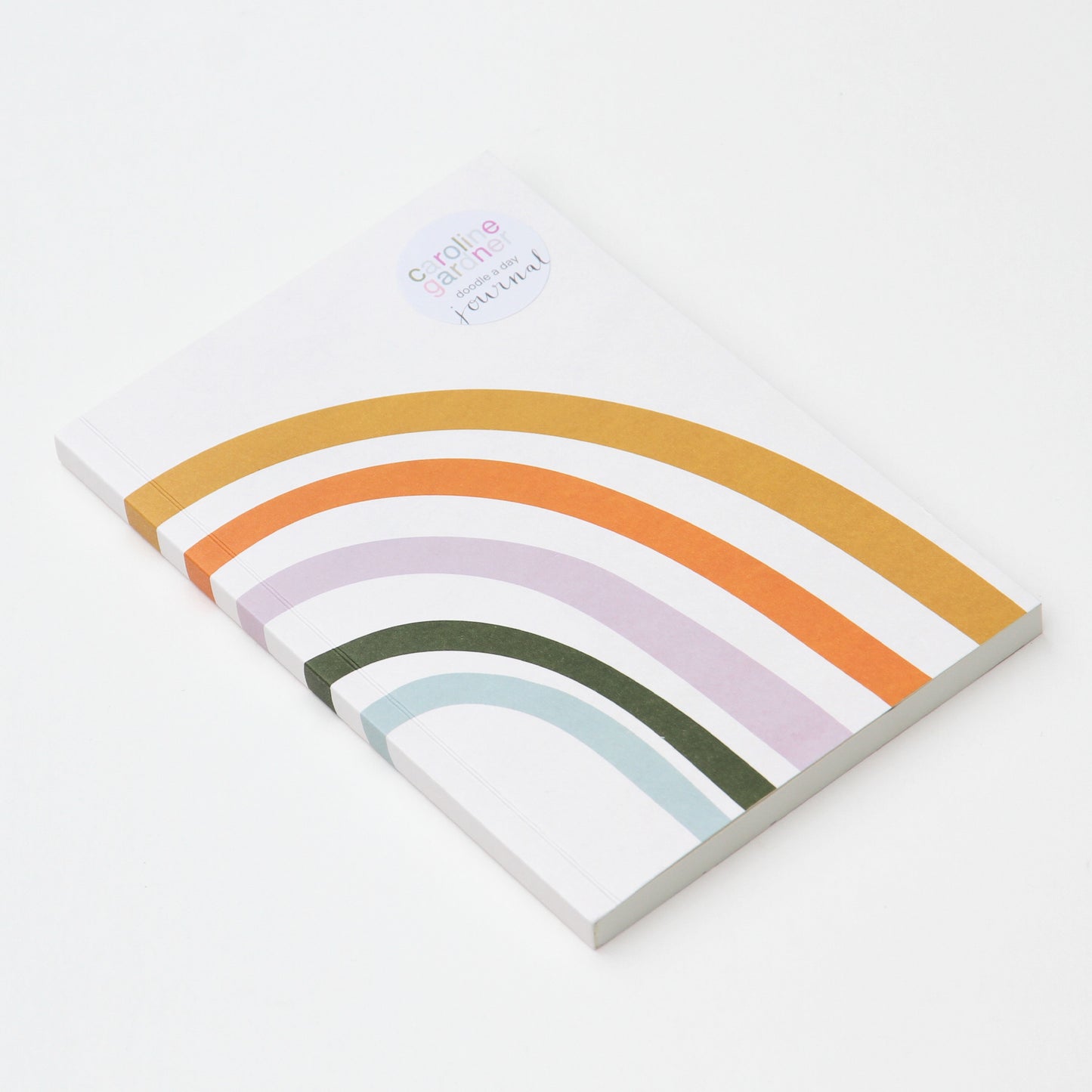 NBJ100-Caroline G-Rainbow Doodle-Notebook-