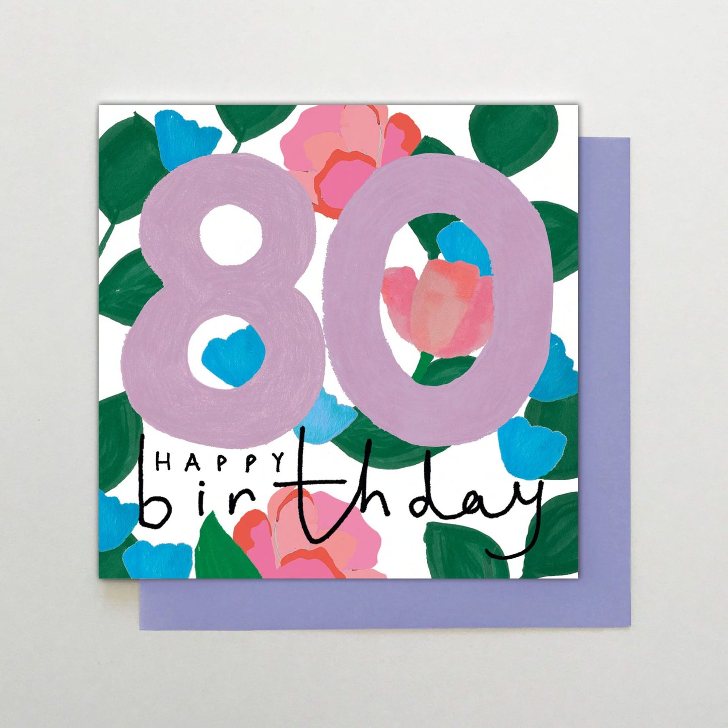 HA074-Stop The Clock-Age 80 Female-Card-Happy Days