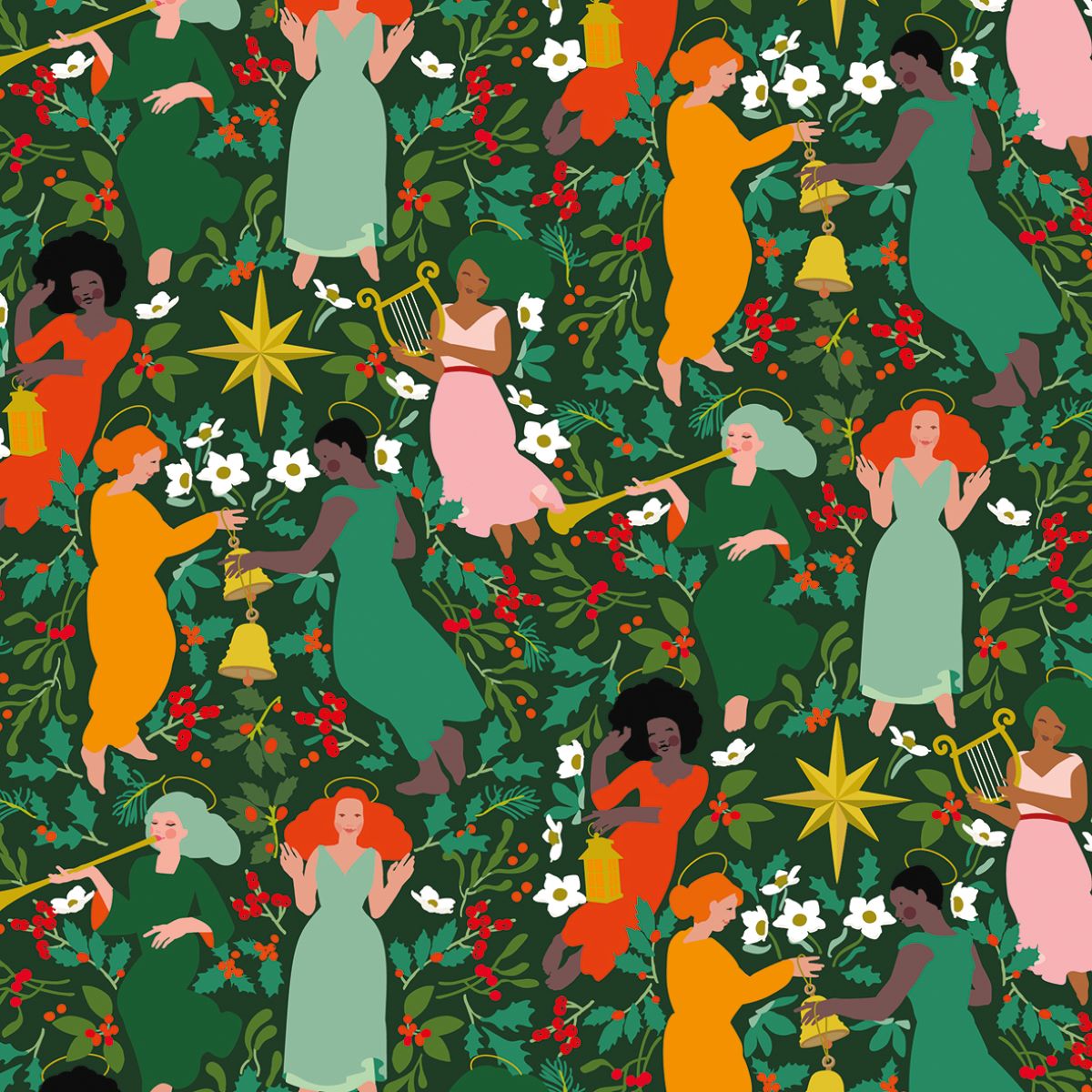 NW093-Noi-Angels-Xmas Wrap-Christmas Wrap
