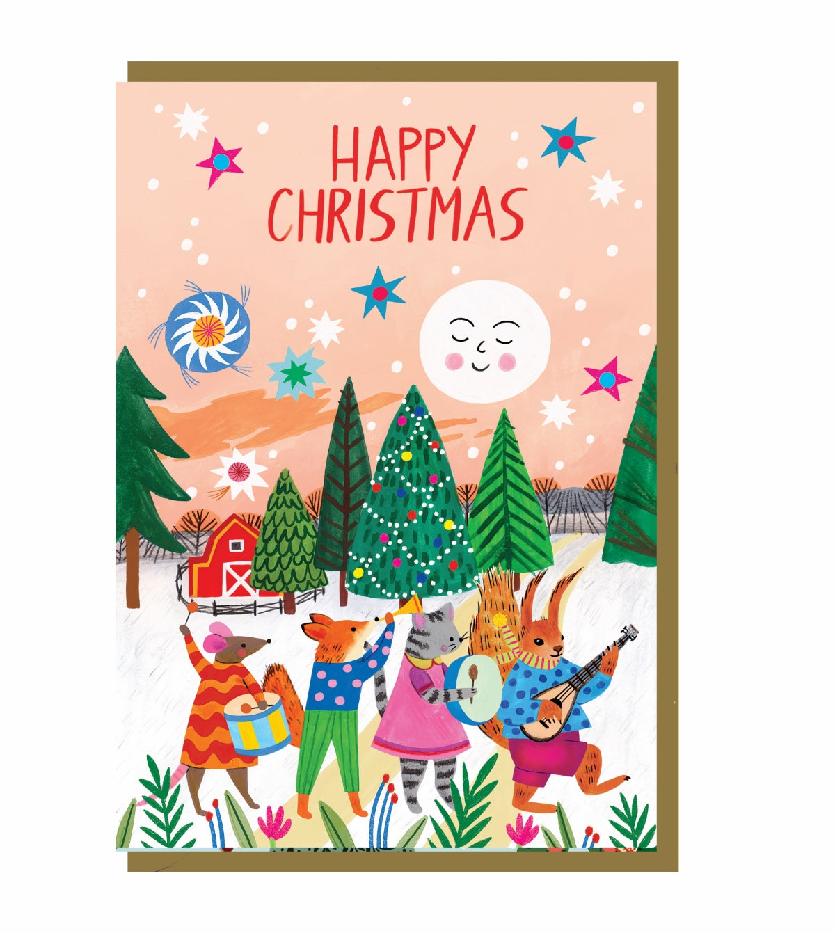 EBX015-Earlybird-Winter Music-Xmas Card-Buddy & Betty