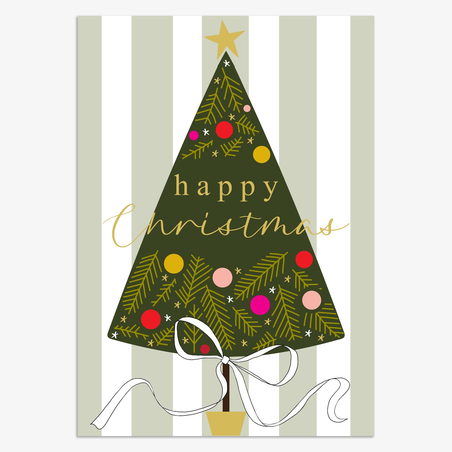 CHX015-Think of Me-Happy Christmas-Xmas Card-Christmas