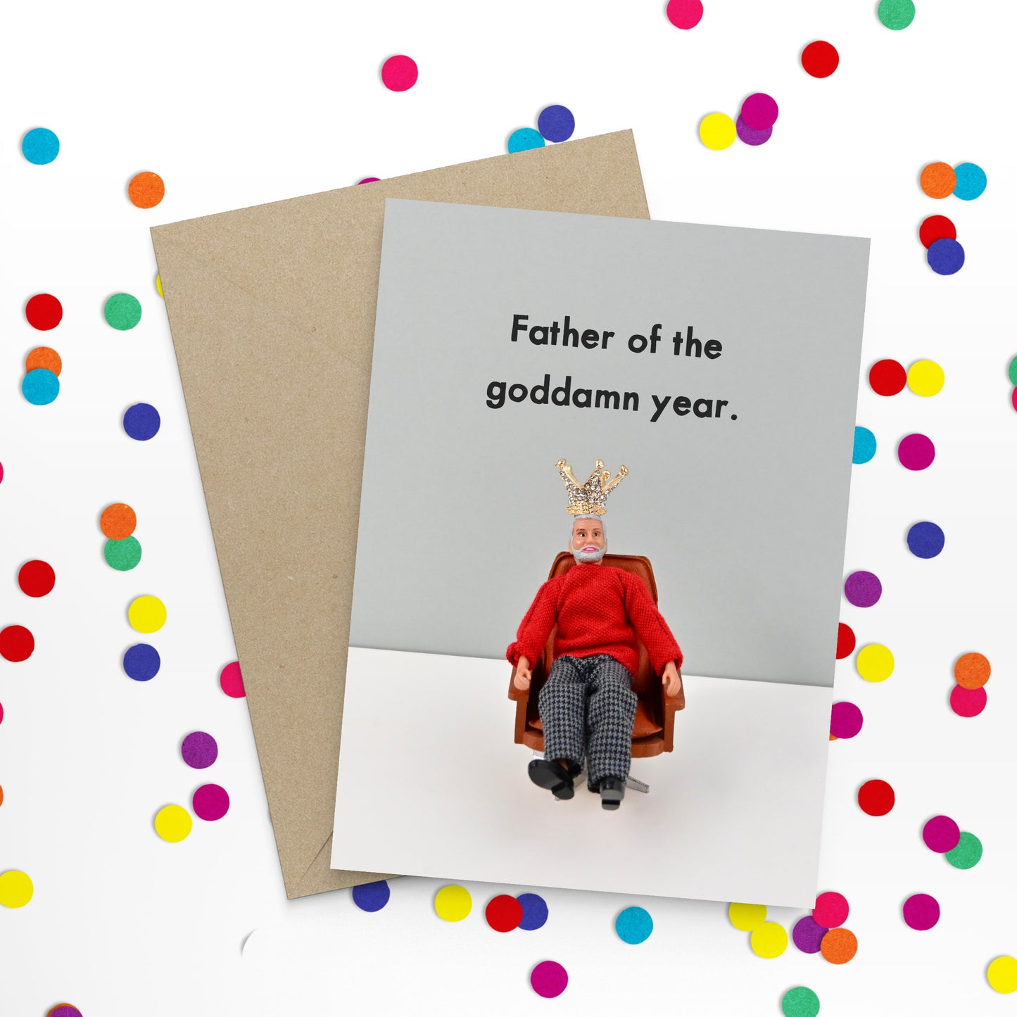 JJOC037-Bold & Bright-Father Of The Year-Card-Jeffrey & Janice