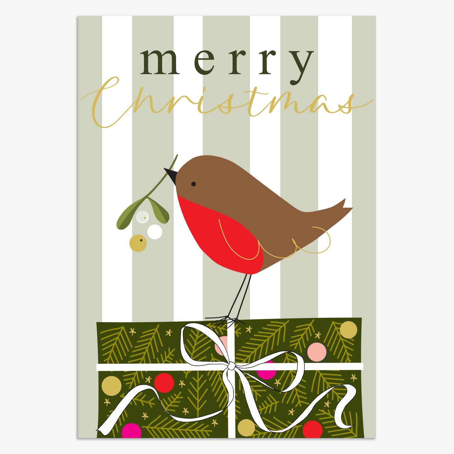 CHX022-Think of Me-Merry Christmas-Xmas Card-Christmas