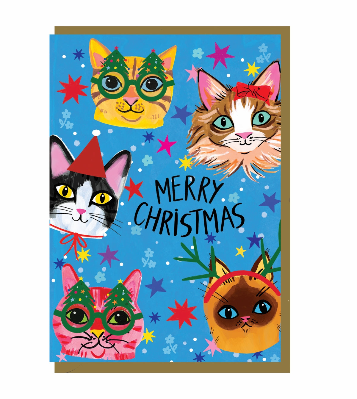 EBX018-Earlybird-Merry Christmas-Xmas Card-Buddy & Betty
