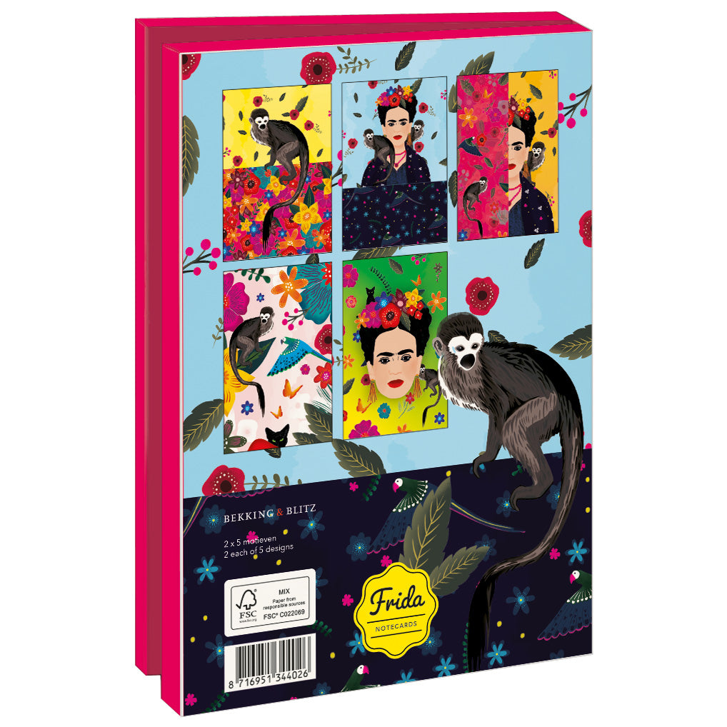 LMC0398-Bekking & Blitz-10 Notecards With Envelopes Various Designs-Notewallet-