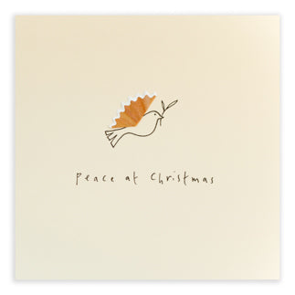 (057)PSC-CDO-Ruth Jackson-Christmas Dove-Xmas Card-Pencil Shavings