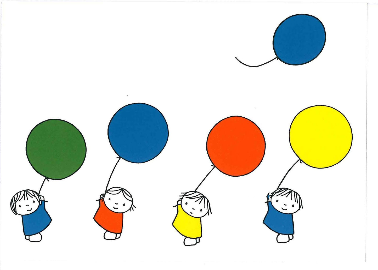 QDB117 Bekking & Blitz Card Dick Bruna Miffy