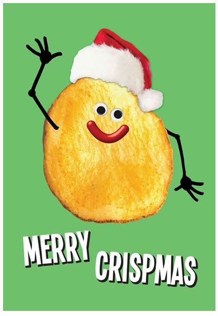 XKMK1602 CRISP Kiss Me Kwik Card Xmas
