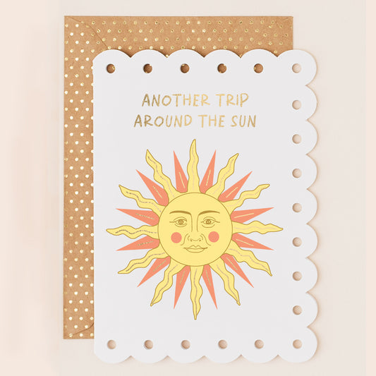 BR034-Apple & Clover-Thank You Card With Flowers-Card-Broderie