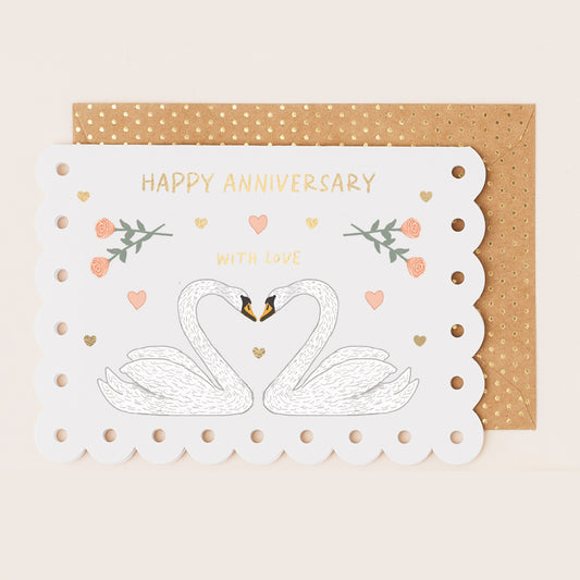 BR101-Apple & Clover-Happy Anniversary-Card-Broderie