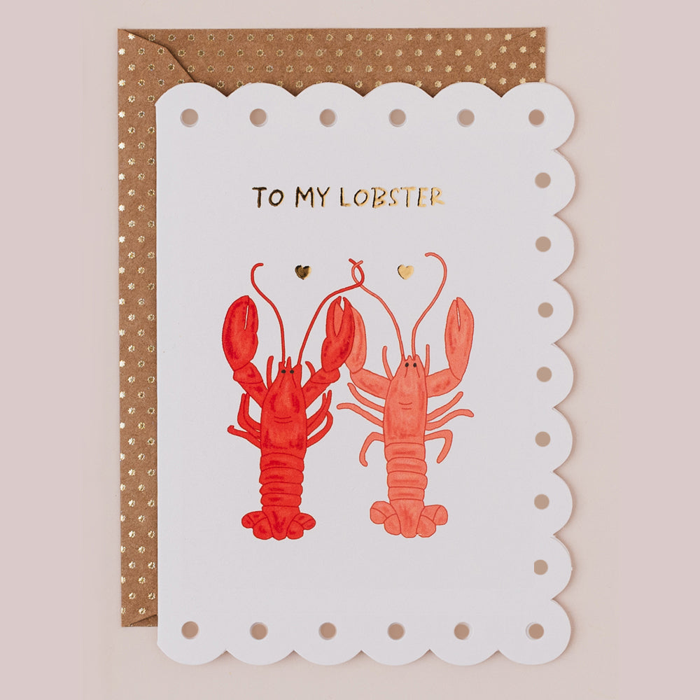 BR110-Apple & Clover-To My Lobster-Card-Broderie