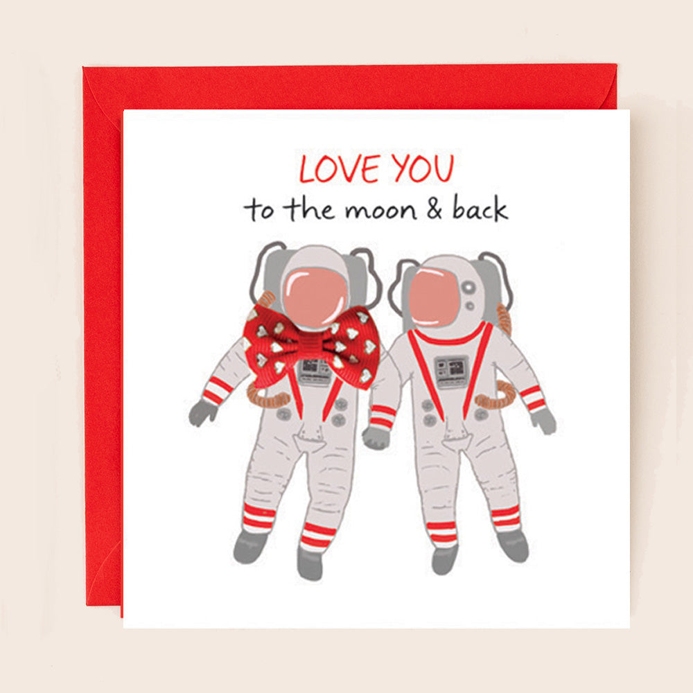 BW022-Apple & Clover-Love You To The Moon & Back-Card-Bow Collection