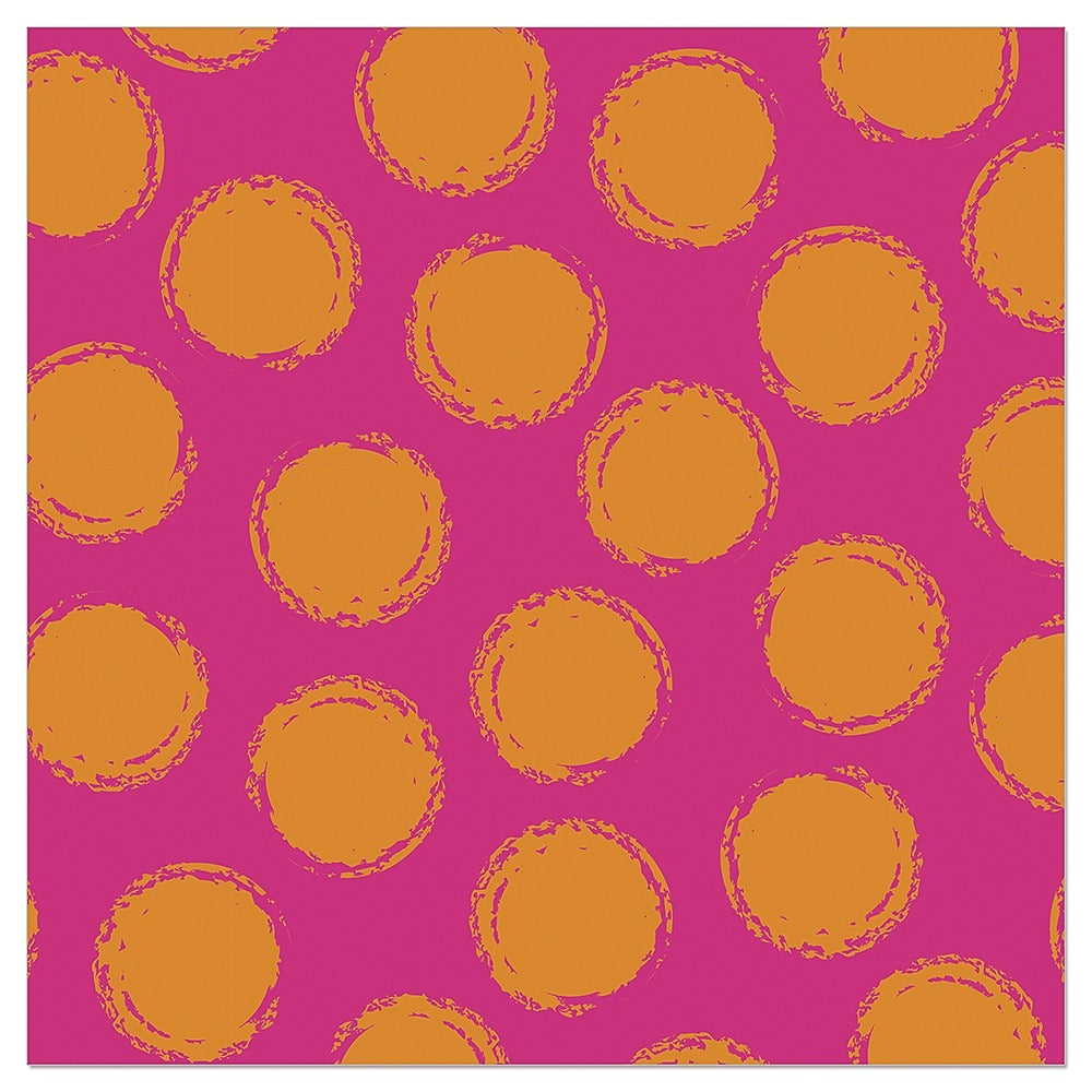 133220-Artebene-Dots Pattern Orange Pink-Napkin-