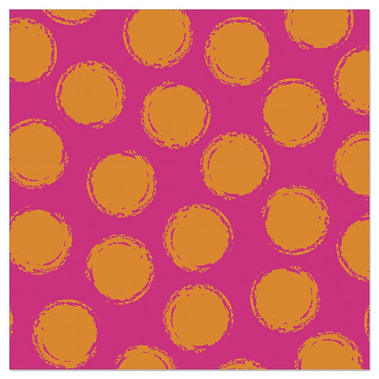 133220-Artebene-Dots Pattern Orange Pink-Napkin-