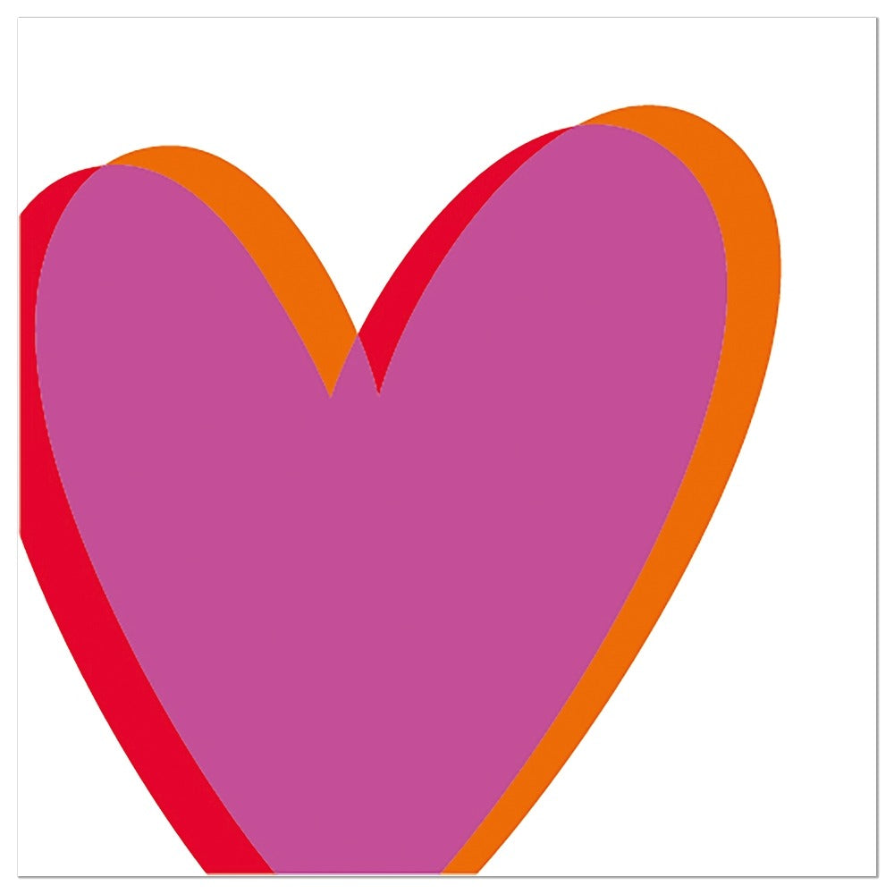 133465-Artebene-Heart Pink-Napkin-