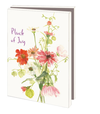 MCW324-Bekking & Blitz-10 X Card Folder With Envelopes 2 Designs Small: Pluck Of Joy Janny Van Den Broek-Notewallet-