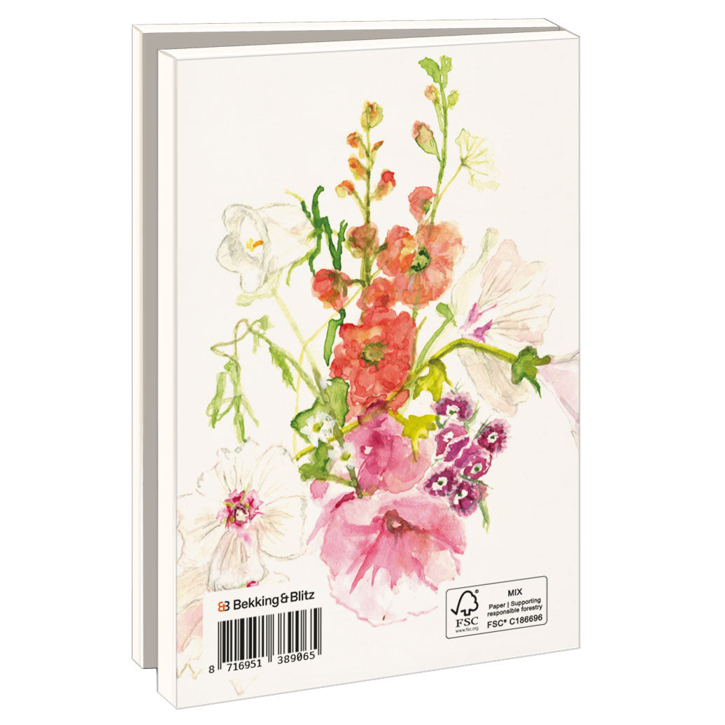 MCW324-Bekking & Blitz-10 X Card Folder With Envelopes 2 Designs Small: Pluck Of Joy Janny Van Den Broek-Notewallet-