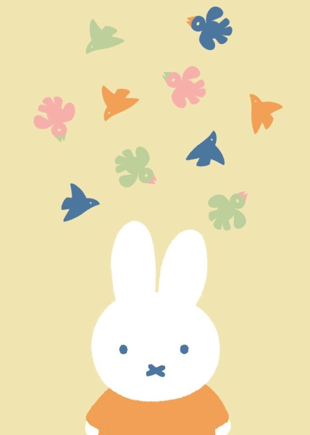 QDB124-Bekking & Blitz-Miffy, Dick Bruna-Card-