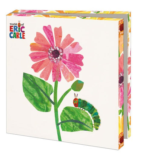 WMC1191-Bekking & Blitz-Flowers  The Very Hungry Caterpillar  Eric Carle-Notewallet-Card Folders