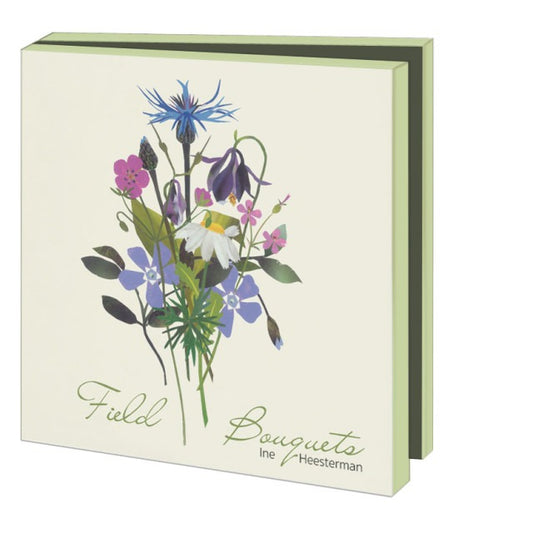 WMC1332-Bekking & Blitz-�Field Bouquets  Ine Heesterman-Notewallet-Card Folders