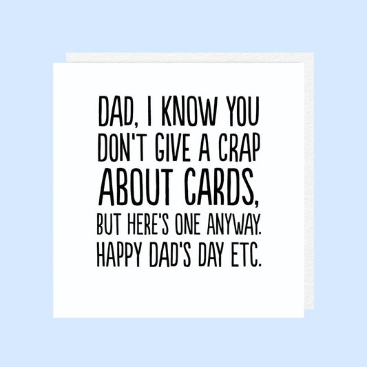 BC25104-Buddy Fernandez-Dad Crap-Card-Originals