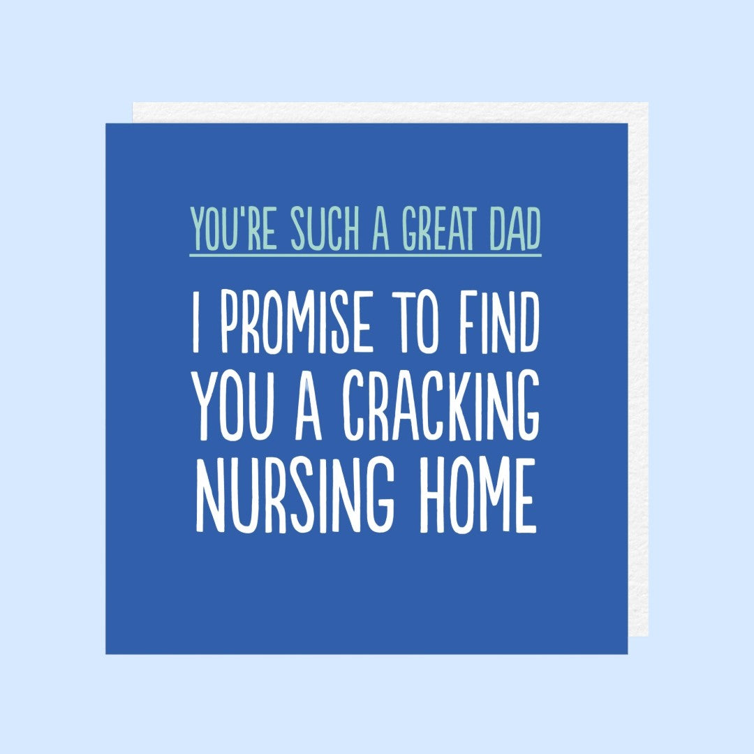 BC2582-Buddy Fernandez-Dad Nursing Home-Card-Originals