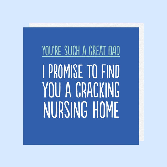 BC2582-Buddy Fernandez-Dad Nursing Home-Card-Originals