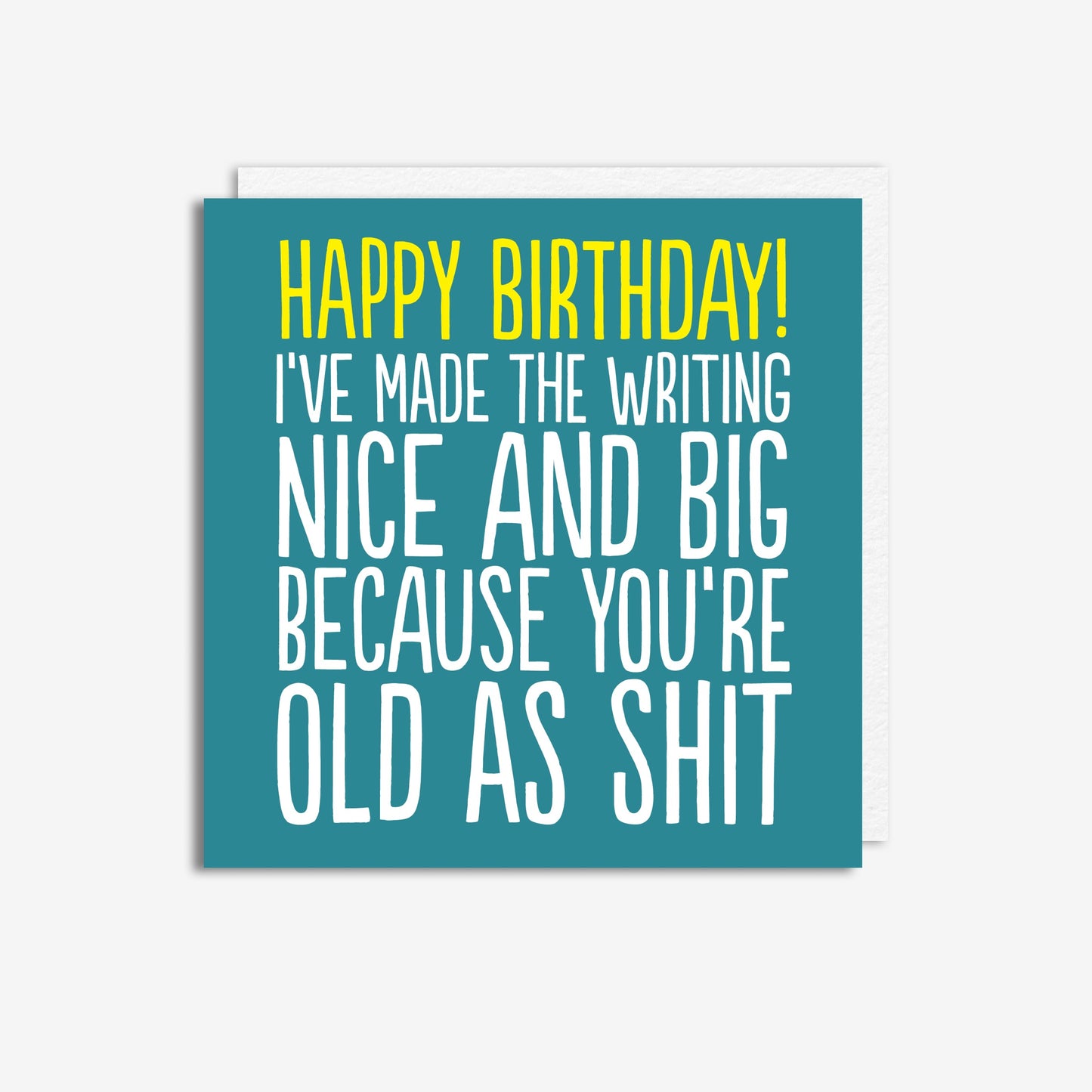 BF670-Buddy Fernandez-Big Writing-Card-