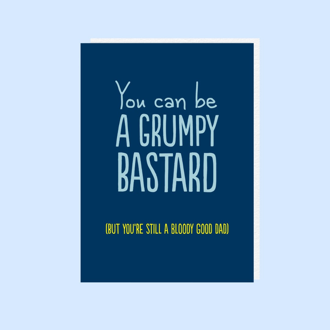 HON086-Buddy Fernandez-Grumpy Bastard-Card-Honesty Rude
