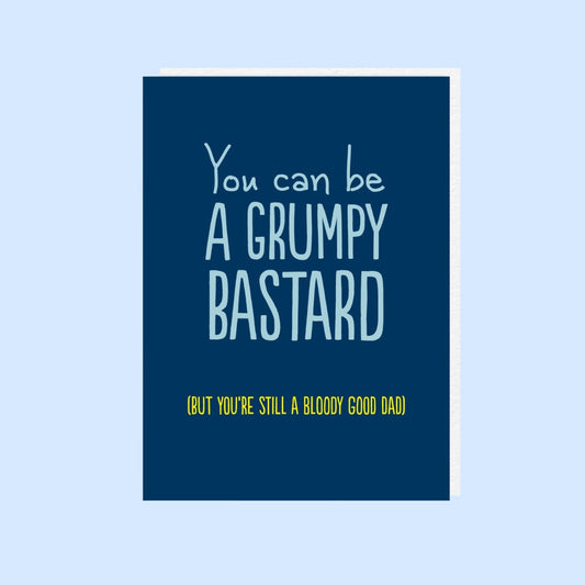 HON086-Buddy Fernandez-Grumpy Bastard-Card-Honesty Rude
