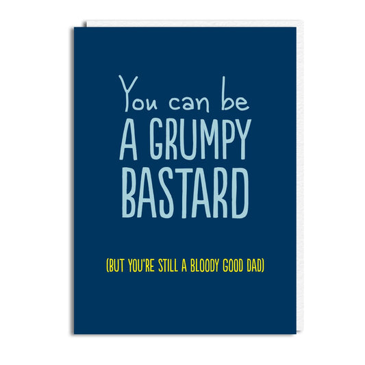 HON086-Buddy Fernandez-Grumpy Bastard-Card-Honesty Rude