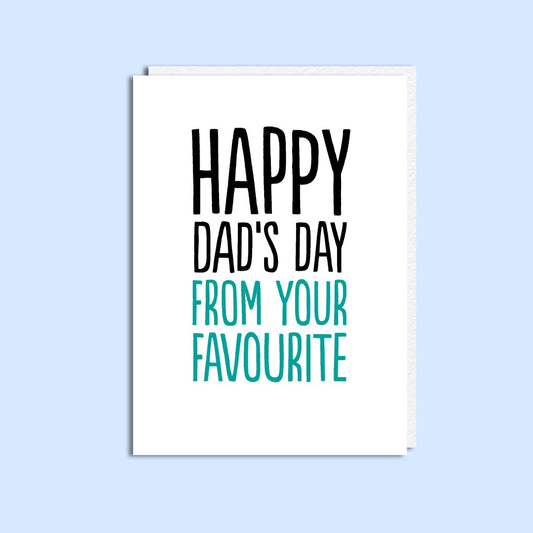 HON304-Buddy Fernandez-Dad Favourite-Card-Honesty