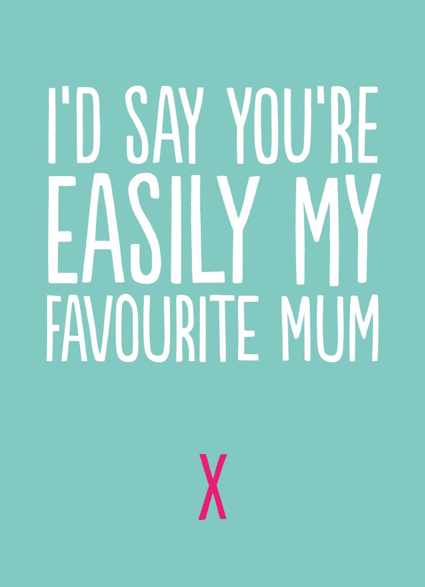 HON320-Buddy Fernandez-Fav Mum-Card-Honesty