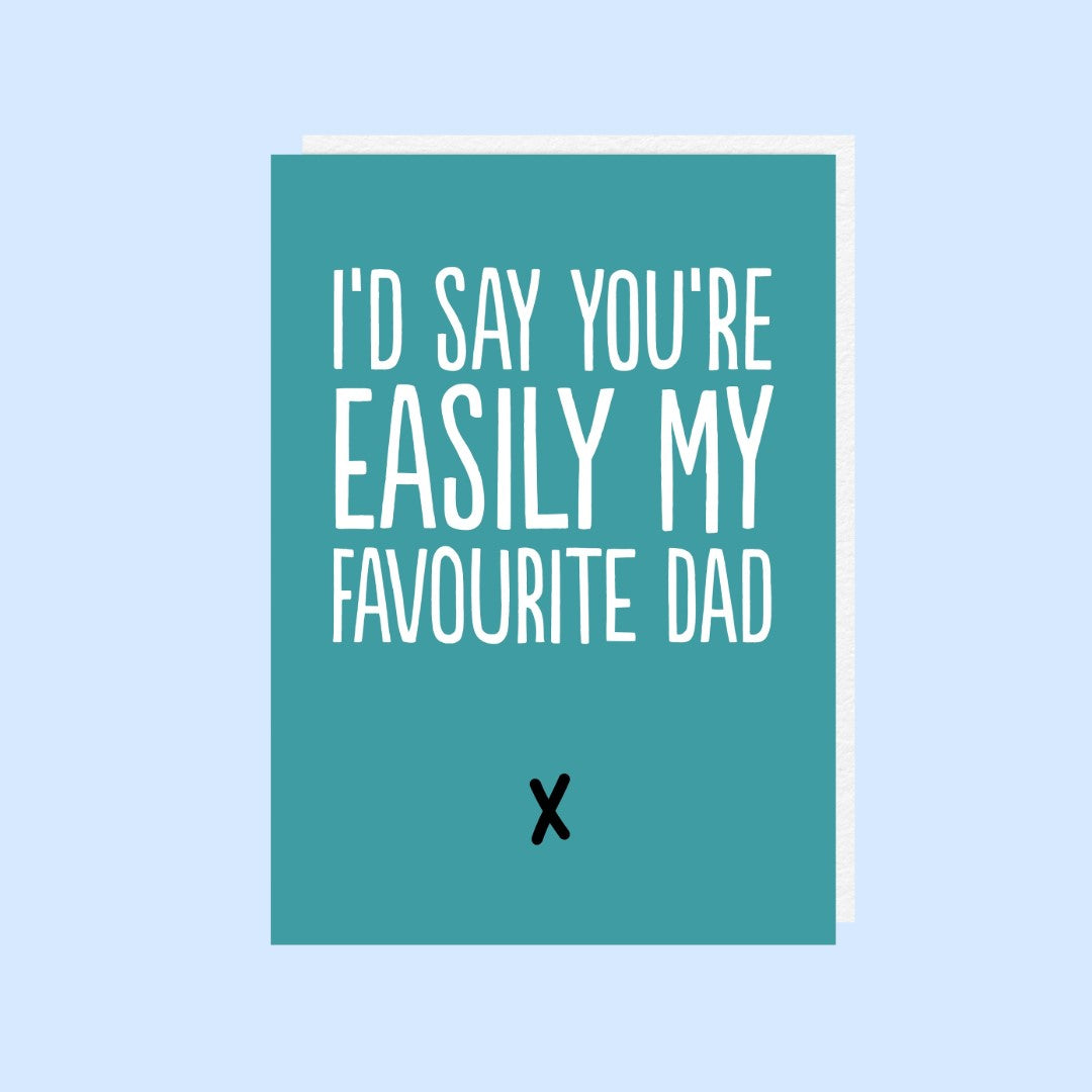 HON350-Buddy Fernandez-Easily Favourite Dad-Card-Honesty
