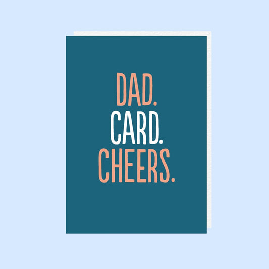 HON489-Buddy Fernandez-Dad Cheers-Card-Honesty