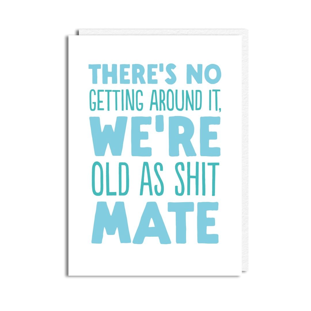 HON602-Buddy Fernandez-Old As Shit-Card-Honesty