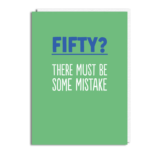 HON653-Buddy Fernandez-50 Mistake-Card-Honesty