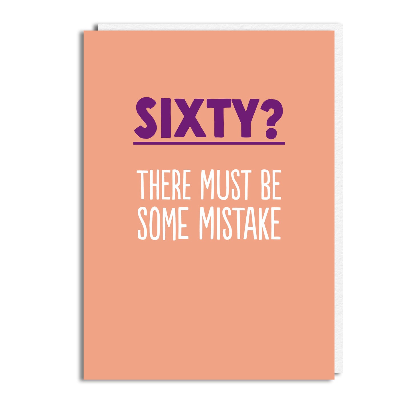 HON654-Buddy Fernandez-60 Mistake-Card-Honesty