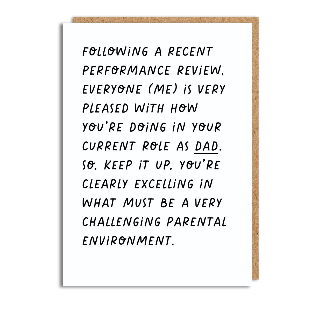 MEH027-Buddy Fernandez-Review Dad-Card-Meh
