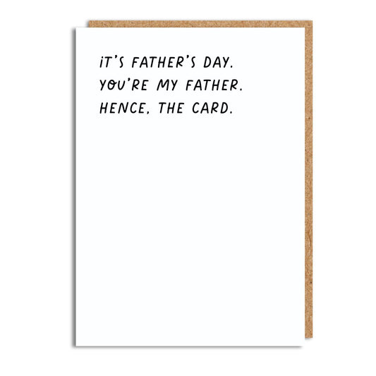 MEH029-Buddy Fernandez-Hence Dad-Card-Meh