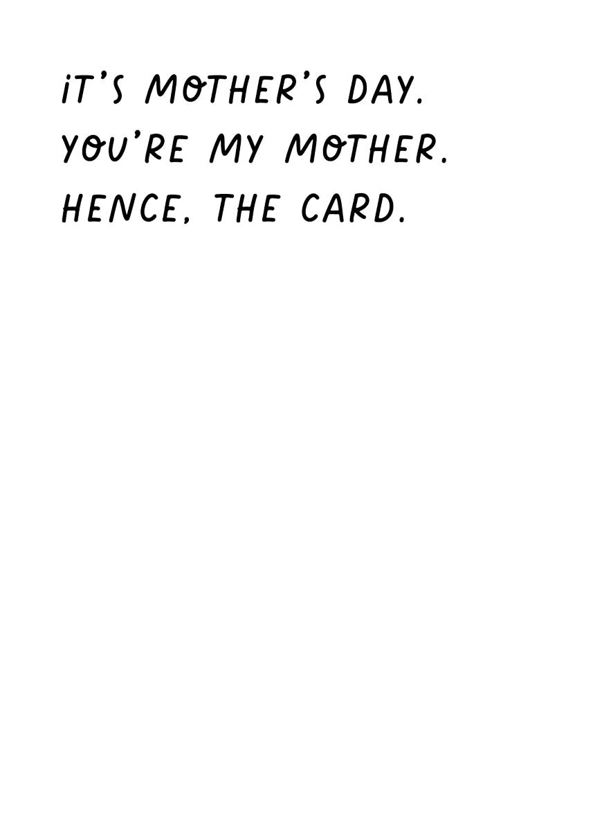MEH030-Buddy Fernandez-Hence Mum-Card-Meh
