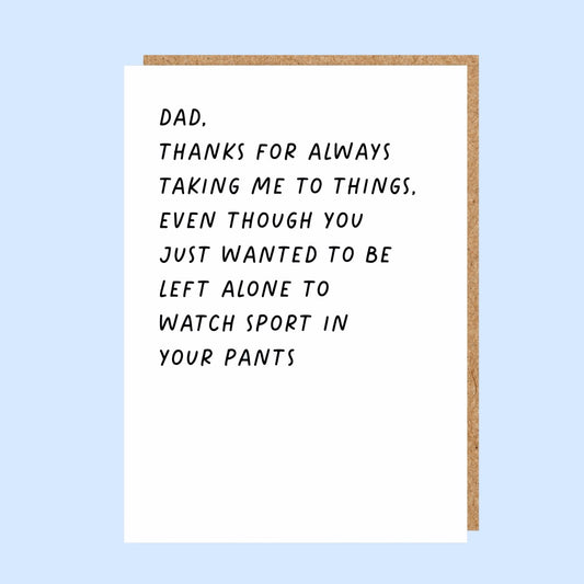 MEH031-Buddy Fernandez-Dad Pants-Card-Meh