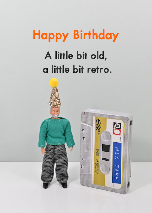 JJB183-Bold & Bright-Old And Retro-Card-Birthday