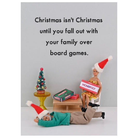 JJC087-Bold & Bright-Boardgames-Xmas Card-Jeffrey & Janice
