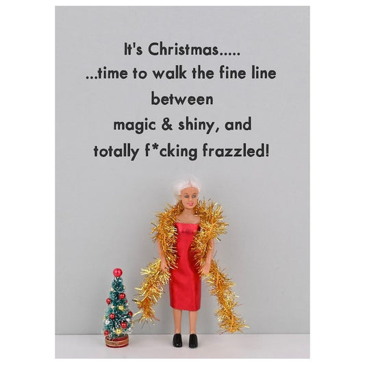 JJC094-Bold & Bright-Frazzled-Xmas Card-Jeffrey & Janice